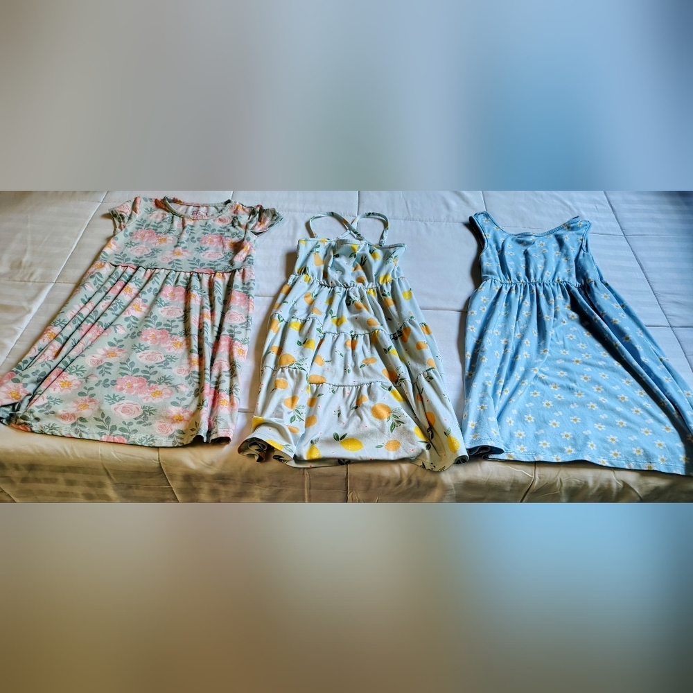 (3) Dresses and Headband